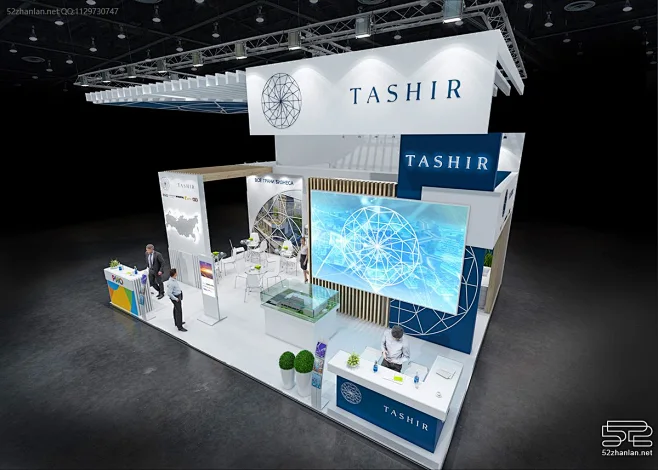 【TASHIR】展台设计分享 – 52展览设计-花瓣网