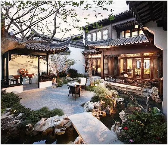 11张中式庭院效果图优雅复古
