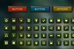 mei04采集到Game UI - Button