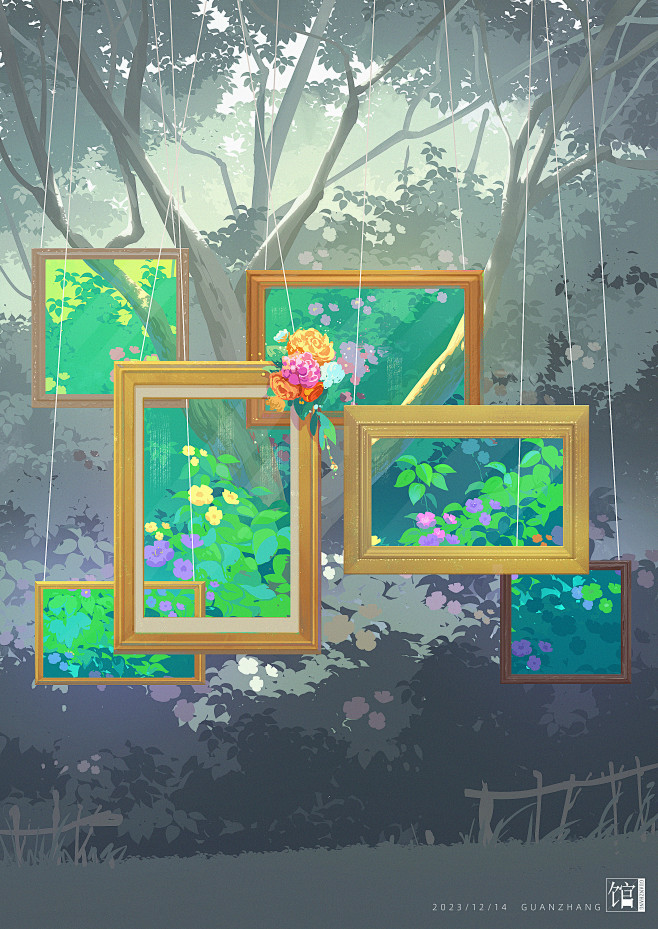 大橙子插画馆<全网同名