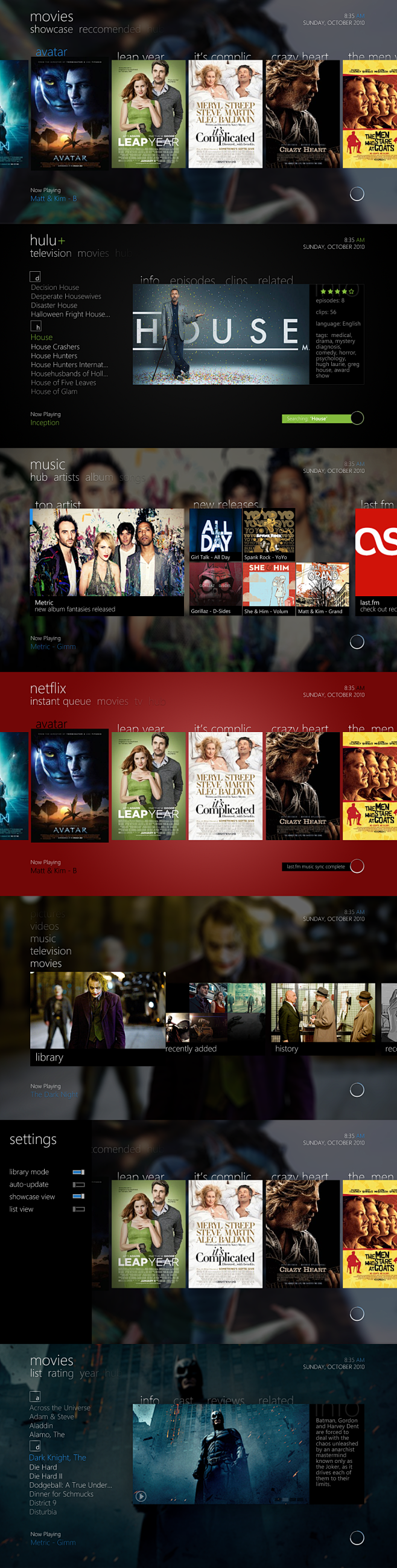 Metro UI for XBMC by...