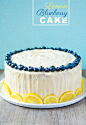 Lemon Blueberry Cake | Cooking Classy