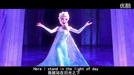 冰雪奇缘主题曲《let it go》 中...