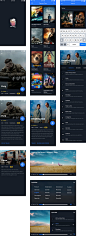 Movie App UI Kit - UI - Sketch It's Me