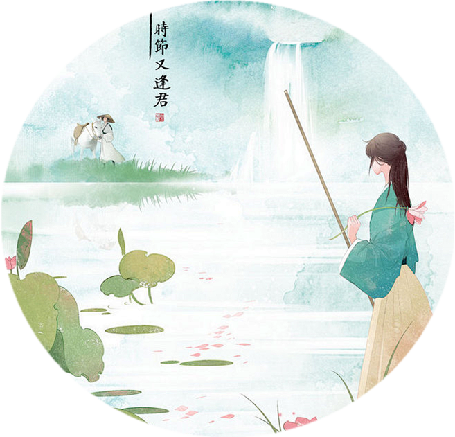 涉江采芙蓉兰泽多芳草