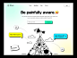 Fintech Website: Hero header UI concept by Subash Chandra for Seative Digital on Dribbble