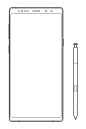 三星 Galaxy Note9 线框模型 - Sketch 素材库