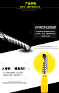 雕客 进口3.175*22密度板单刃螺旋铣刀 木工铣刀 雕刻机刀具 特价-tmall.com天猫