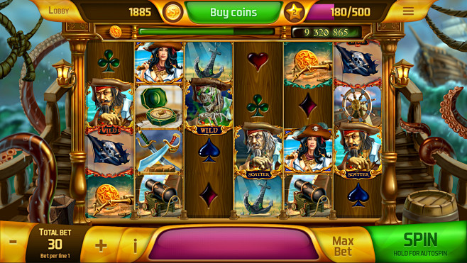 Pirate Stash Slot Th...