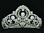 Free Shipping Stunning Bridal Flower Tiara Crown Clear Zircon Rhinestone Crystals 24356R-in Hair Jewelry from Jewelry on Aliexpress.com