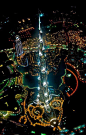 Burj Khalifa In Night