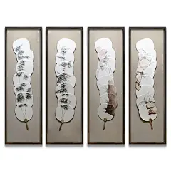 新中式装饰画禅意实物画立体画中国风样板房别墅挂画风水手绘扇子-淘宝网