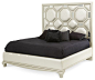 After Eight Creamy Pearl Queen Upholstered Bed modern beds