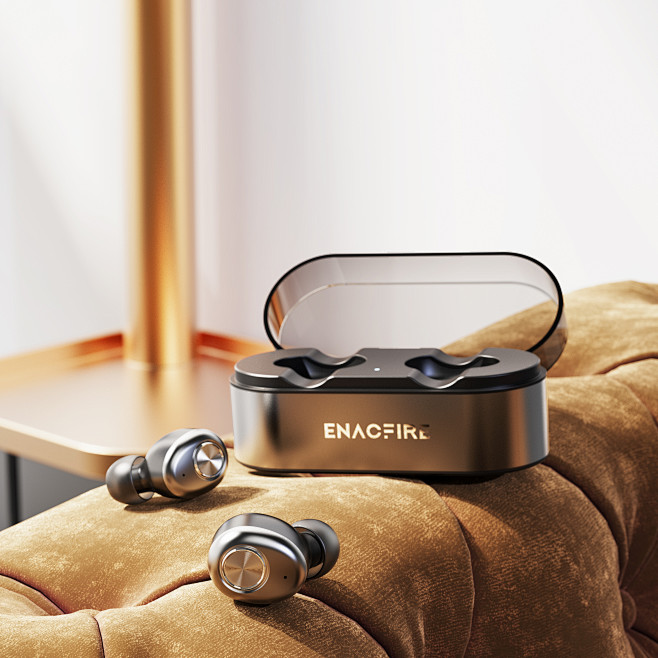 keyshot渲染【耳机】%7C三维%7C产品%7C深海创意丨王_01e29e55