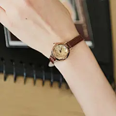 包邮聚利时Julius韩版女表 时尚纤细小盘复古女士手表 皮带时装表