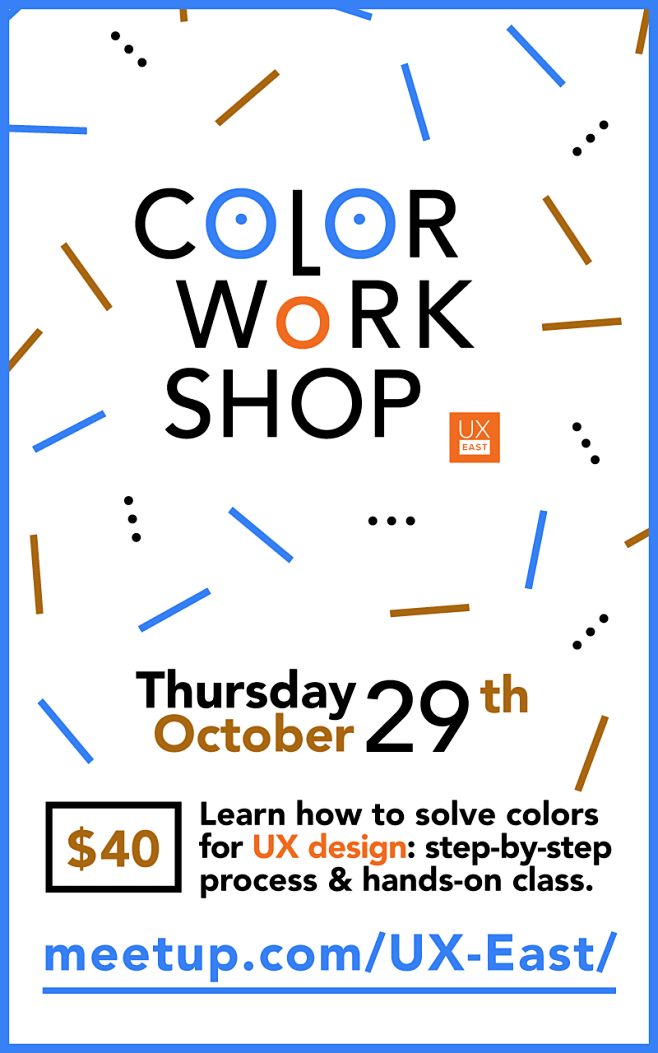 Color workshop poste...