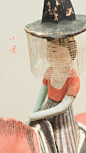 今日小暑。
帷帽兜风，宜消暑。

唐  彩绘骑马戴帷帽仕女俑  新疆维吾尔自治区博物馆藏 ​​​​