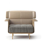 Fashion Beige 47.2'' Loveseat