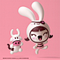 Cowly and Carmi 3D by Charuca Vargas, via Behance