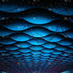 抽象天花板的全帧拍摄