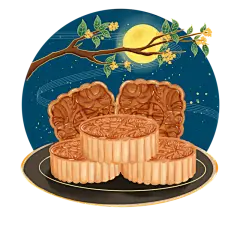 创意中秋元素设计