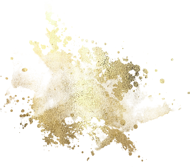 唯美金箔水彩花卉装饰免抠PNG图案请柬海报元素 手账设计 (228)