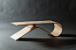 The studio of Inna Pedan.The low table «The Wave».2015 : Materials: plywoodSizes: 1300 X 360 Х 360Photo: V. Avdeenko