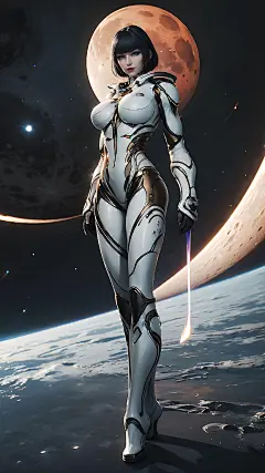 国漫最新动态：国漫女神｜《吞噬星空》姬青AI高清手机壁纸：不仅颜值出众，更在后续剧情中与洪发展出了一段感情线！