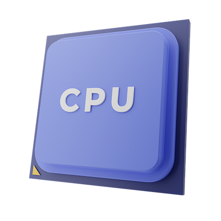 Cpu 3D Illustration