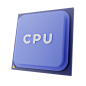 Cpu 3D Illustration