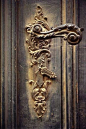 Rococo lever door handle  ~   spiritswildandfree:  https://www.facebook.com  --  misc