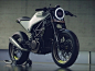 Husqvarna(胡斯瓦纳) 401 Svartpilen Vitpilen概念摩托车