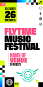 Flytime Music Festival 2021 on Behance