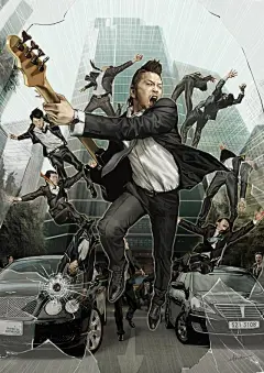 韩国插画师的一组写实风格插画大作！绝对脑洞大开的插画作品！