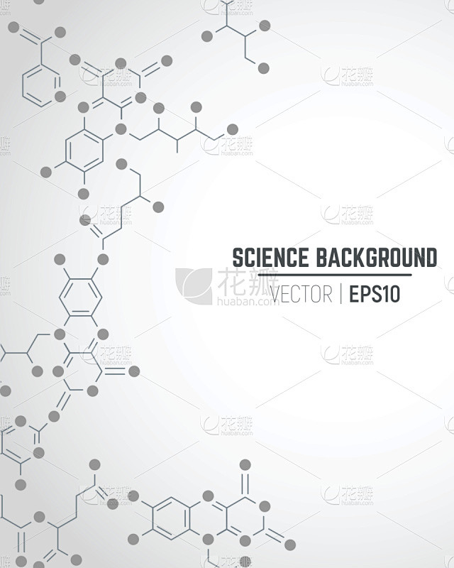科学,背景,分子,六边形,生物学,化学制...