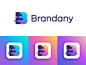 Brandany logo concept | Photo and video editing service