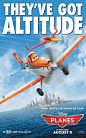 基于皮克斯热卖动画系列《赛车总动员》而衍生的迪士尼Toon动画新作《飞机总动员Planes》将于8月9日在北美以3D形式上映 #采集大赛# #平面#