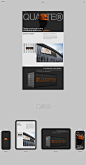 3D construction Website UI/UX animation  blender brand identity brending Web Design  company
