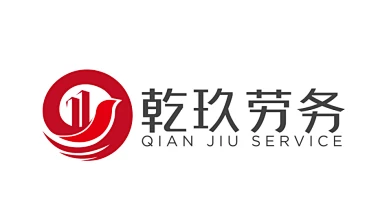 乾玖劳务公司LOGO设计-花瓣网