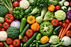 有机蔬菜彩椒高清图