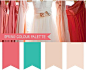  2014年春夏婚礼色彩的20大流行调色板