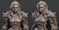 翼次方次时代一期薛同学 WIP 白模作业_翼次方作品_角色/人物/生物_CG模型网