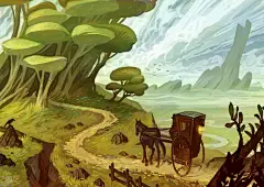 奇思妙想！20款景观概念插画 : 奇思妙想！20款景观概念插画