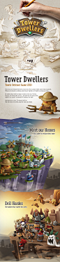 Tower Dwellers Game 2013-UI中国-专业界面设计平台