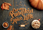 Esquires' Pumpkin Spice Latte : Esquires' Pumpkin Spice Latte is the coffee chain's hero product for Autumn 2016. Go Creative were asked to produce a key visual that captured the Esquires brand points of being artisan and handmade, whilst conveying the pr