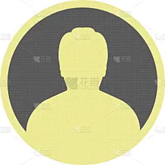 圆形,黑色,计算机图标,男性,头像,传媒,商务,计算机,模板,联系