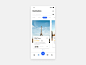 Travel application interface travel app gif ux ui design