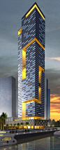 JW Marriott Manama, Bahrain by Yousif Daoud Al Sayegh Architects :: 50 floors