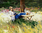 迷人的笔触，明媚的光。：Alexi Zaitsev 油画