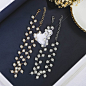 Pearl Choker Necklace Pendant | Neck Jewelry Women Pearls | Korean Fashion Necklaces - Necklace - Aliexpress